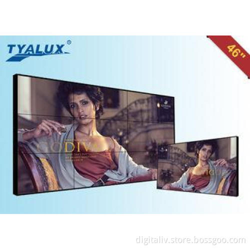 Commercial HD Samsung LCD Video Wall3x3 Narrow Bezel Monito